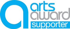 logo arts award supporter